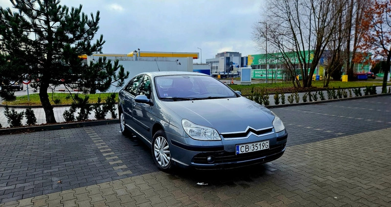 Citroen C5 cena 11900 przebieg: 313492, rok produkcji 2006 z Bydgoszcz małe 211